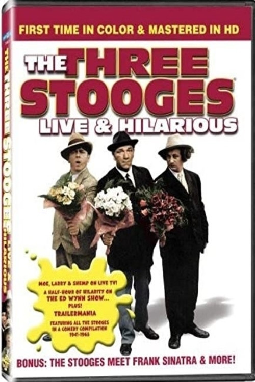 The Three Stooges: Live and Hilarious official trailer poster