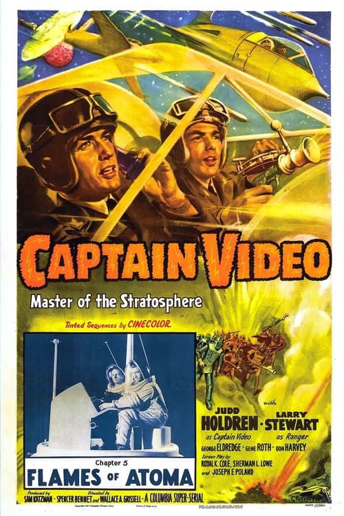 Captain Video, Master of the Stratosphere official trailer poster