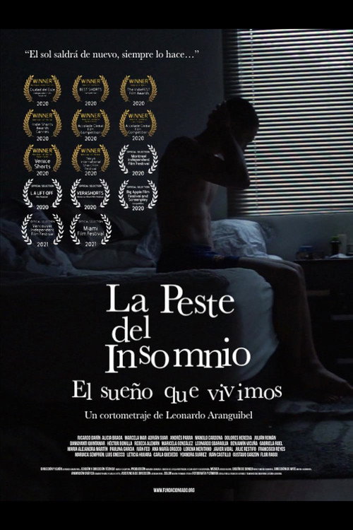 La peste del insomnio official trailer poster
