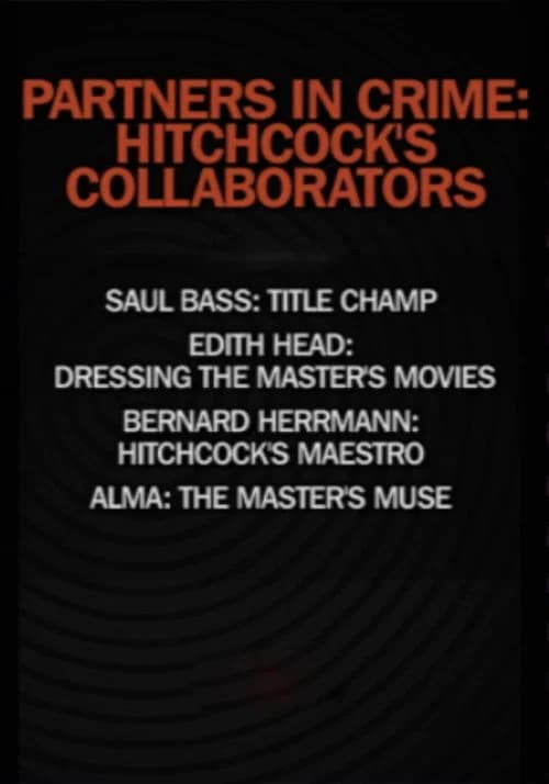 Partners in Crime: Hitchcock's Collaborators official trailer poster
