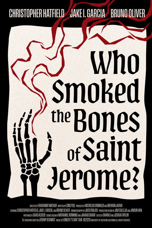 Who Smoked The Bones of Saint Jerome? official trailer poster