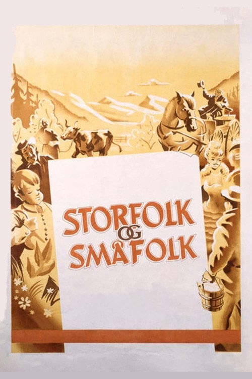 Storfolk og småfolk official trailer poster