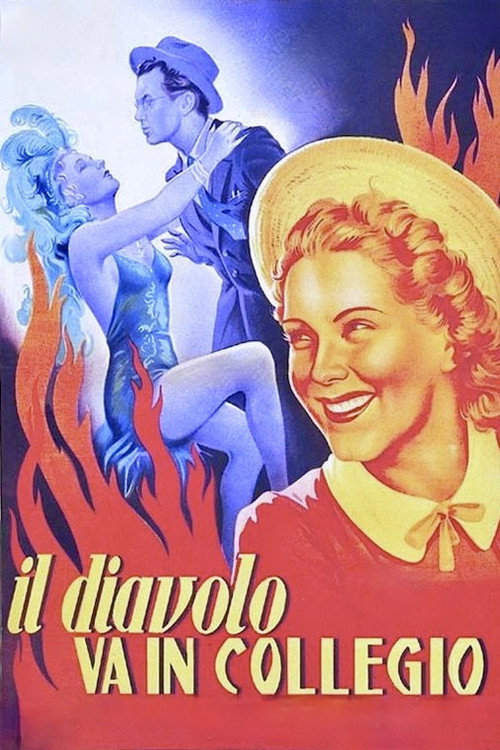 Il diavolo va in collegio official trailer poster