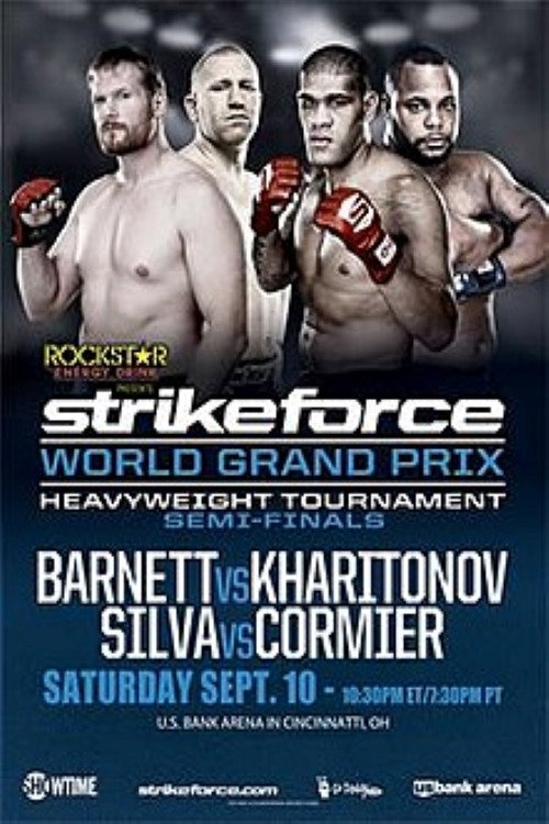 Strikeforce World Grand Prix Semi-Finals: Barnett vs. Kharitonov official trailer poster