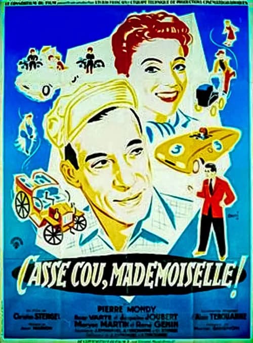 Casse-cou, mademoiselle! official trailer poster