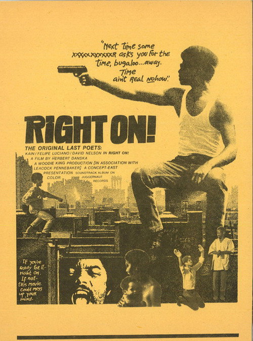 Right On! official trailer poster
