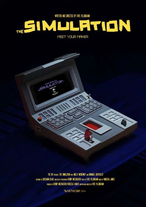 The Simulation official trailer poster