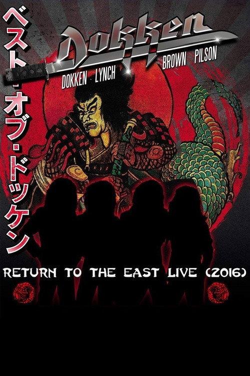 Dokken: Return to the East Live 2016 official trailer poster