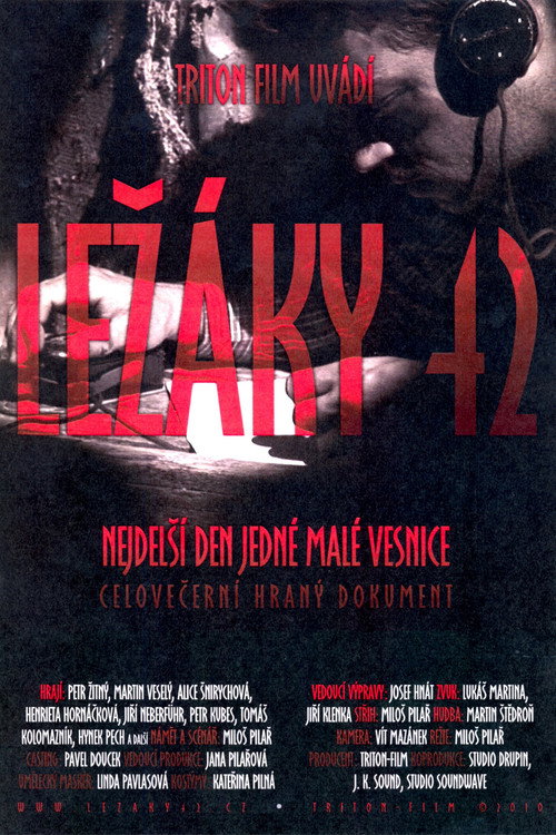 Ležáky 42 official trailer poster