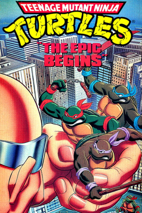 Teenage Mutant Ninja Turtles: The Epic Begins official trailer poster