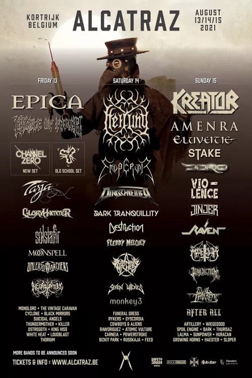 Moonspell: Live at Alcatraz Hard Rock & Metal Festival official trailer poster