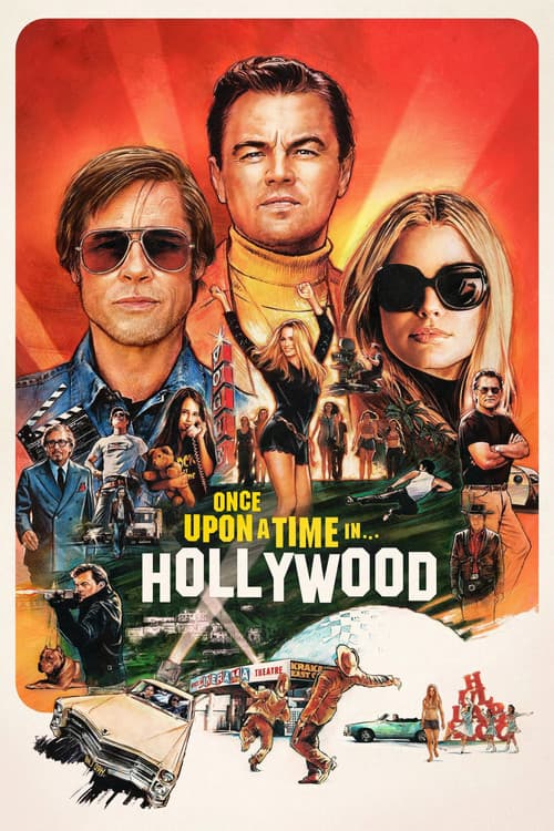 Once Upon a Time... in Hollywood official trailer poster