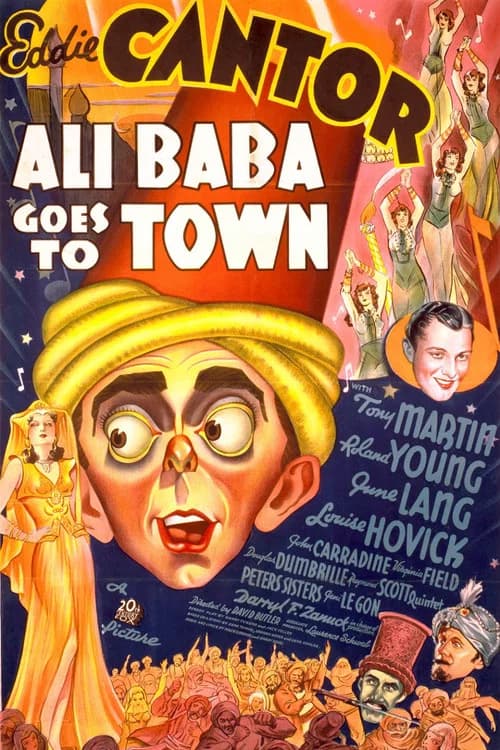 Ali Baba Goes to Town official trailer poster