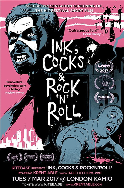 Ink, Cocks & Rock'n'Roll official trailer poster
