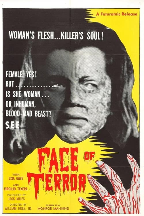 Face of Terror official trailer poster