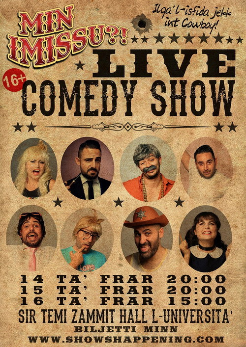 Min Imissu Live Show official trailer poster