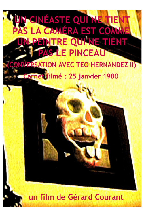 Un cinéaste qui ne tient pas la caméra est comme un peintre qui ne tient pas le pinceau (Conversation avec Teo Hernandez II) official trailer poster