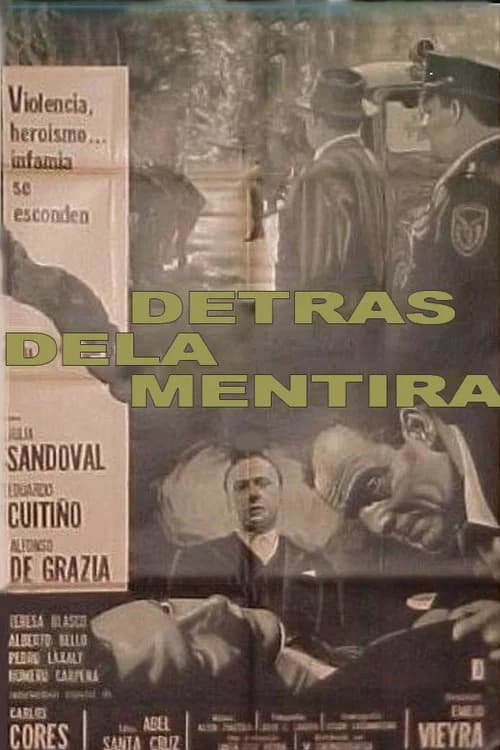 Detrás de la mentira official trailer poster