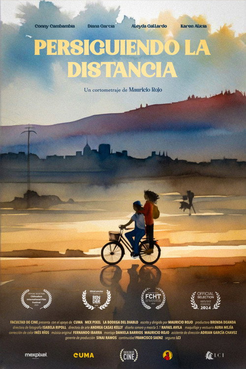 Persiguiendo la Distancia official trailer poster