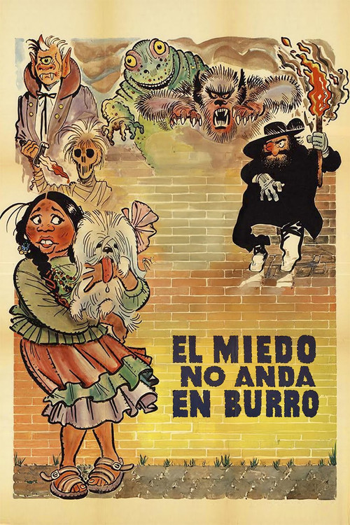 Fear Doesn't Ride a Donkey official trailer poster