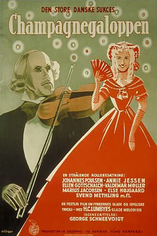 Champagnegaloppen official trailer poster