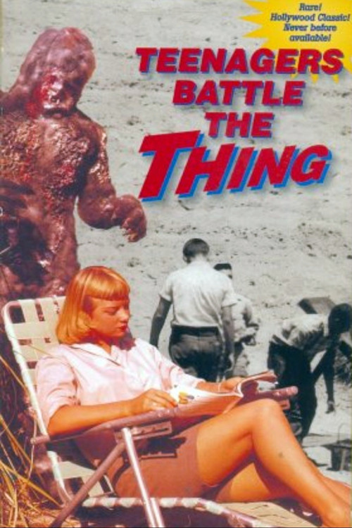 Teenagers Battle the Thing official trailer poster