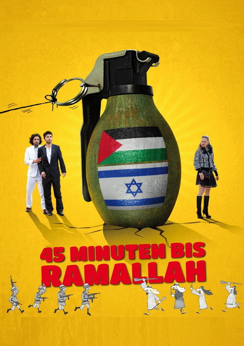 45 Minutes to Ramallah official trailer poster