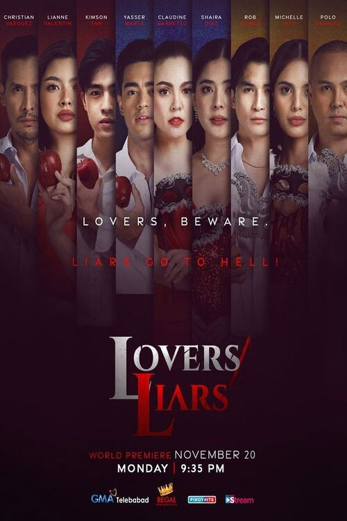 Lovers/Liars official trailer poster