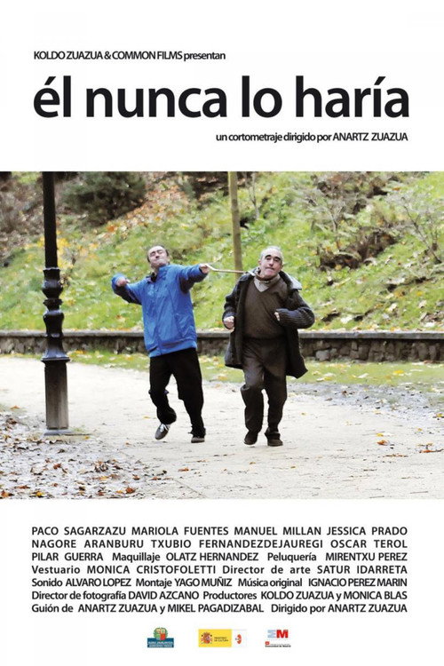 Él nunca lo haría official trailer poster