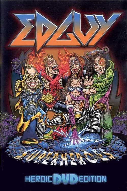 Edguy: Superheroes official trailer poster