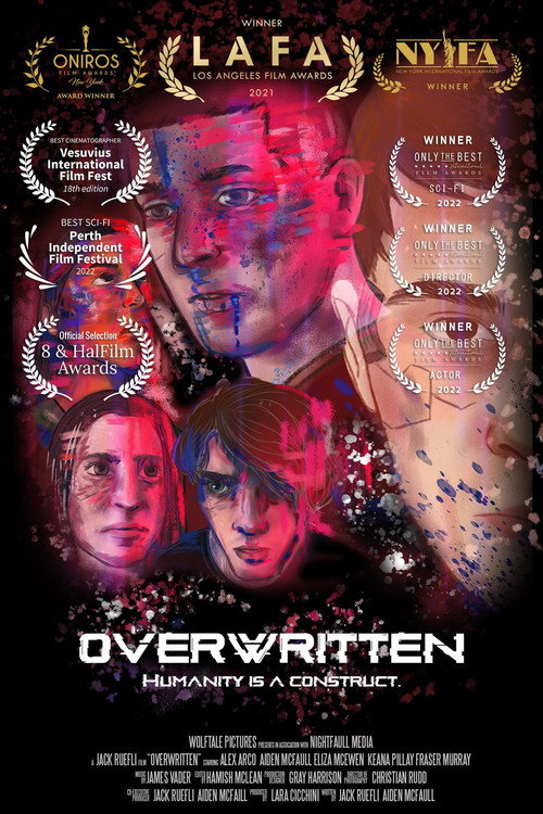 Overwritten official trailer poster