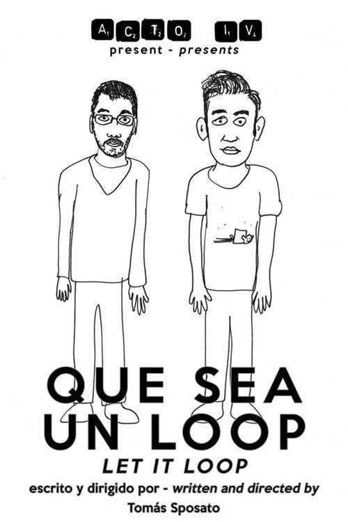 Que sea un loop official trailer poster