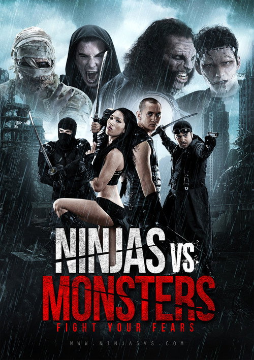 Ninjas vs. Monsters official trailer poster