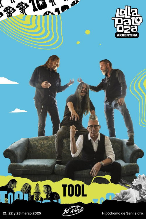 Tool: Live at Lollapalooza Argentina 2025 official trailer poster