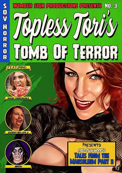 Topless Tori's Tomb of Terror official trailer poster
