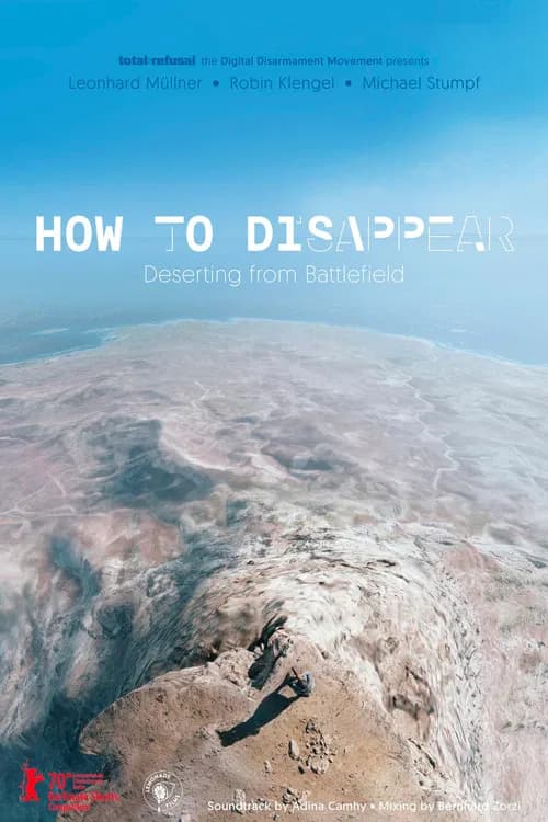 How to Disappear official trailer poster