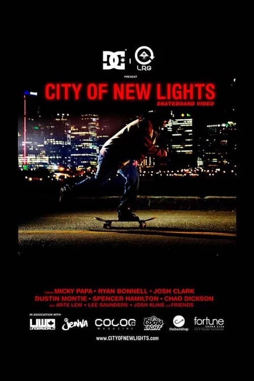 City of New Lights official trailer poster