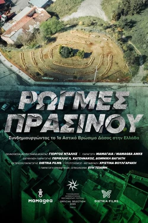 CRACKS OF GREEN: The Co-creation Of The 1st Urban Food Forest In Greece official trailer poster
