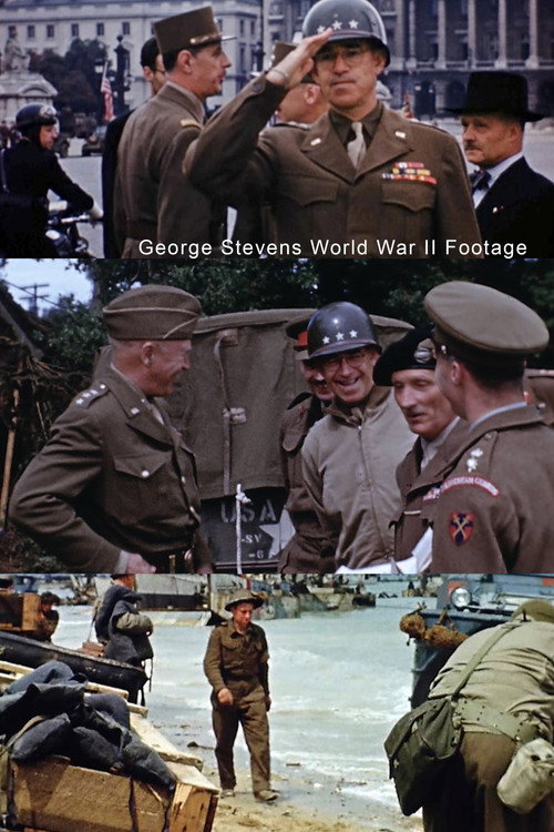 George Stevens World War II Footage official trailer poster