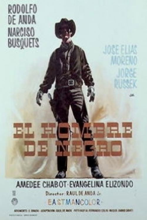 El hombre de negro official trailer poster