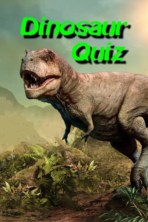 Dinosaur Quiz official trailer poster