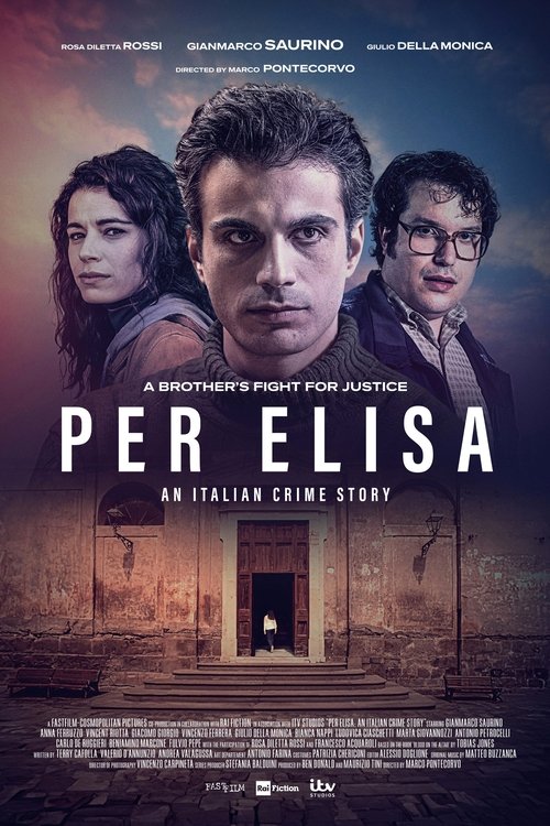 Per Elisa: An Italian Crime Story official trailer poster