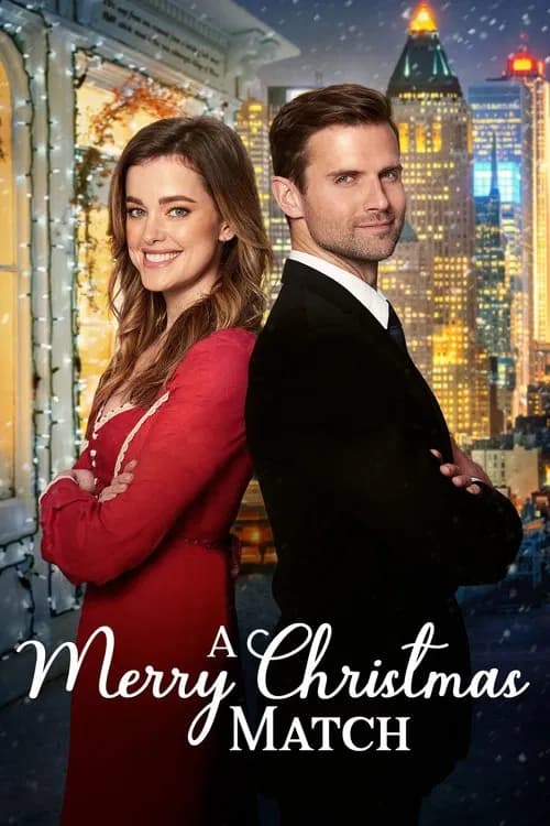 A Merry Christmas Match official trailer poster