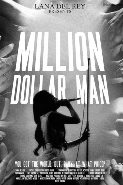 Lana Del Rey Million Dollar Man Performance 2012 official trailer poster