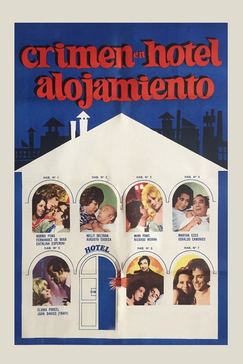 Crimen en el hotel alojamiento official trailer poster
