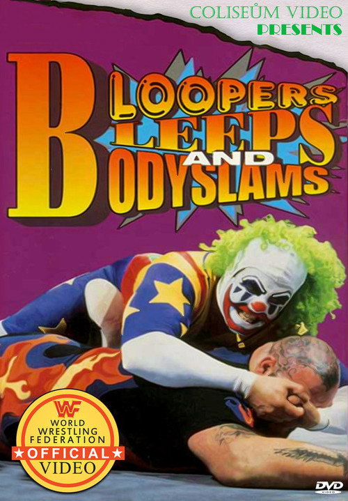 WWE Bloopers Bleeps and Bodyslams official trailer poster