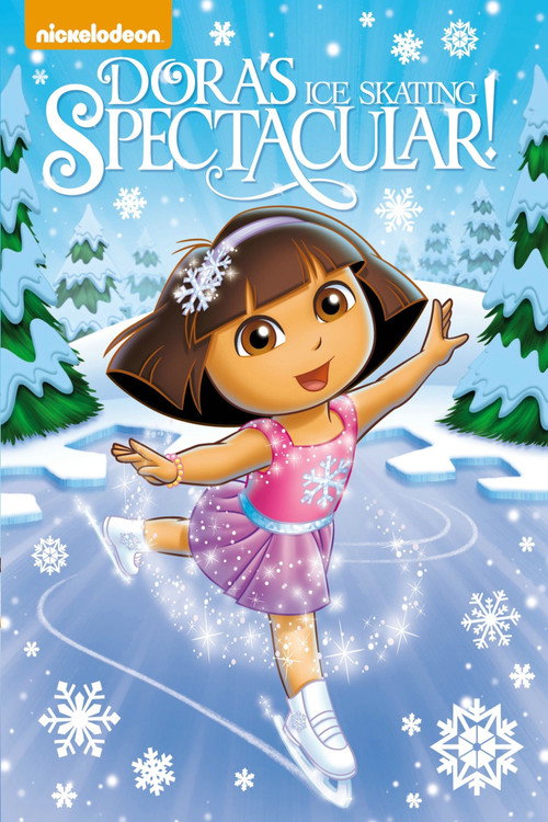 Dora the Explorer Dora's Ice Skating Spectacular official trailer poster