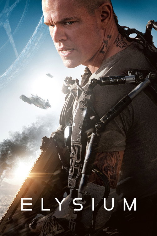 Elysium official trailer poster
