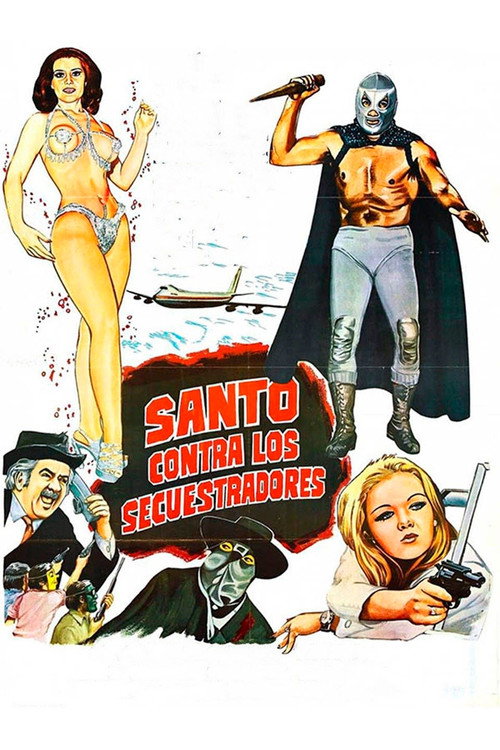 Santo vs. the Kidnappers official trailer poster