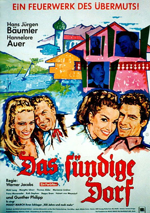 Das sündige Dorf official trailer poster